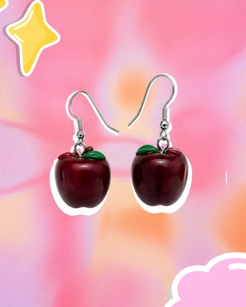 Aretes Manzana de invierno