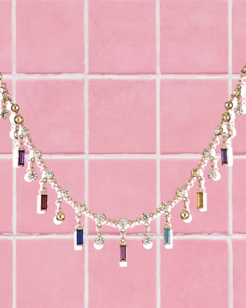 Collar Rainbow Gem