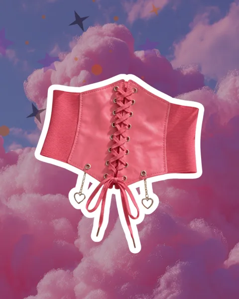 Bustier Pinky heart